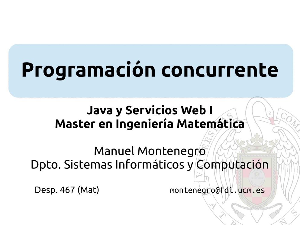 Imágen de pdf Programación corrurrente - Java y Servicios Web