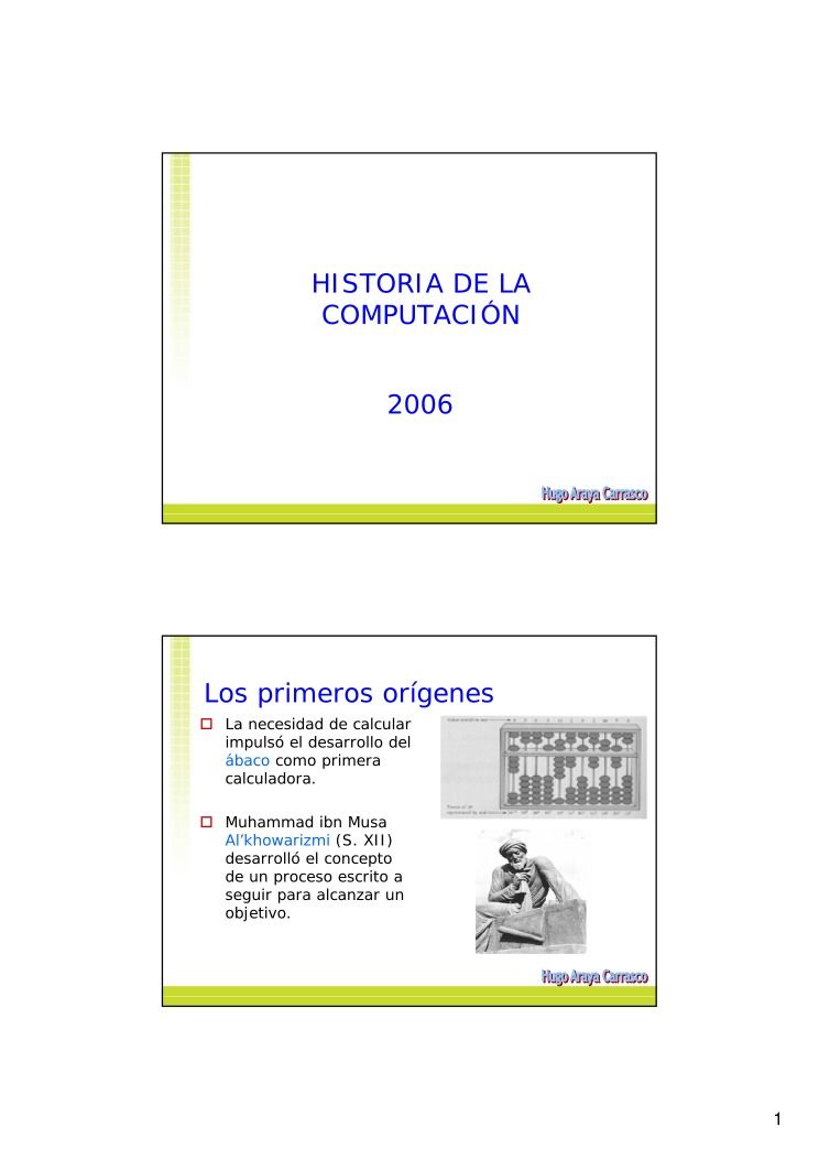 Imágen de pdf Historia de la Computación