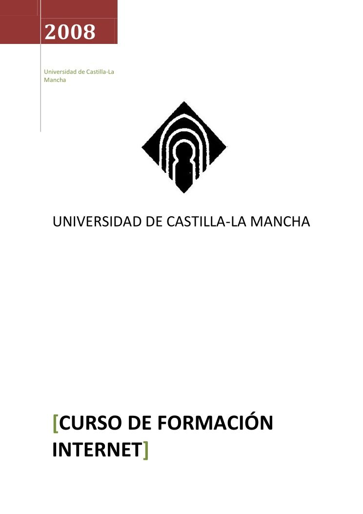 Imágen de pdf CURSO DE FORMACIÓN INTERNET