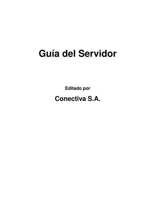 Imágen de pdf Guía del Servidor