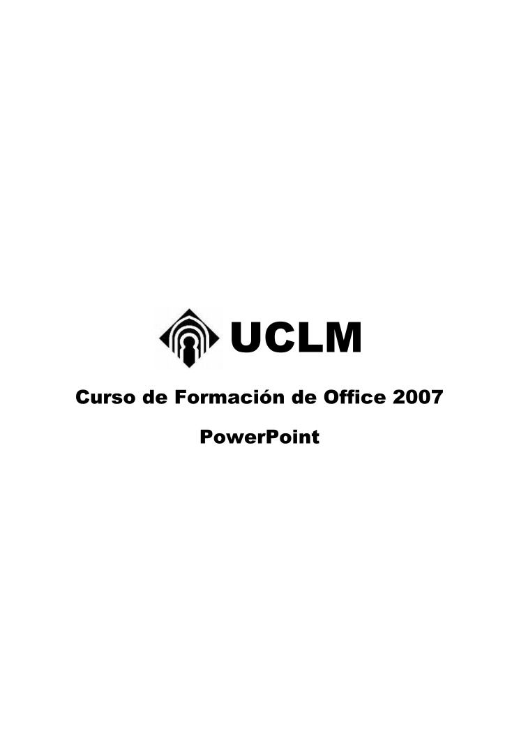 Imágen de pdf Curso de Formación de Office 2007