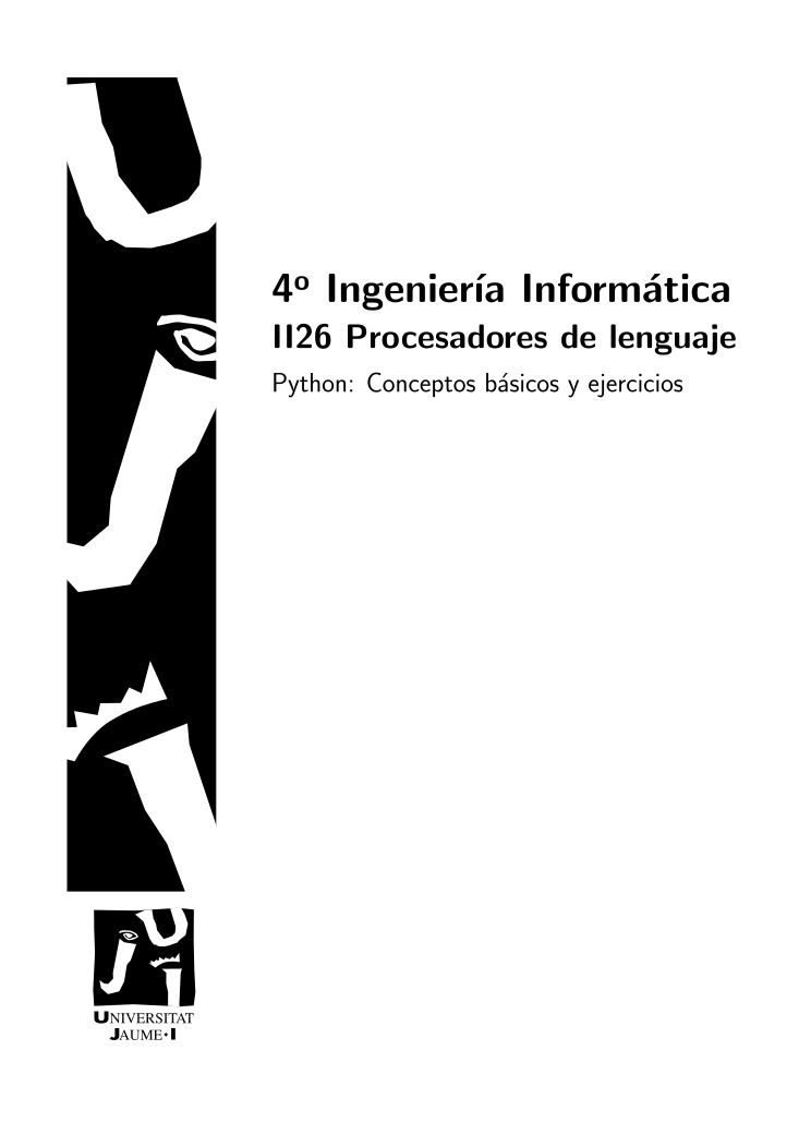 Imágen de pdf Python: Conceptos básicos y ejercicios