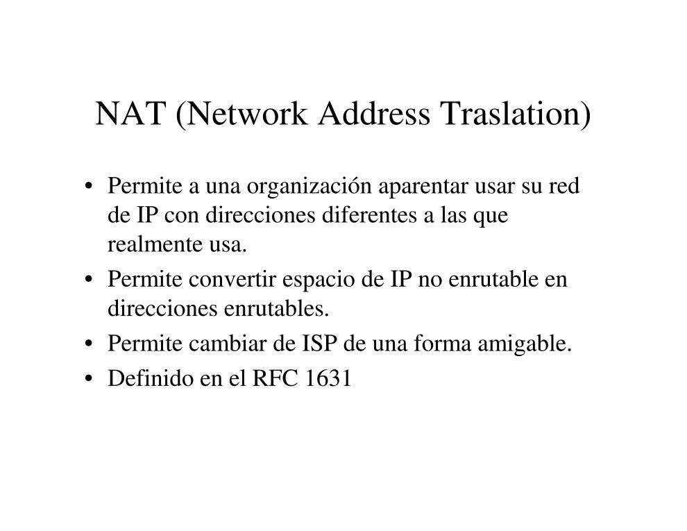 Pdf de programaci n nat network address translation 