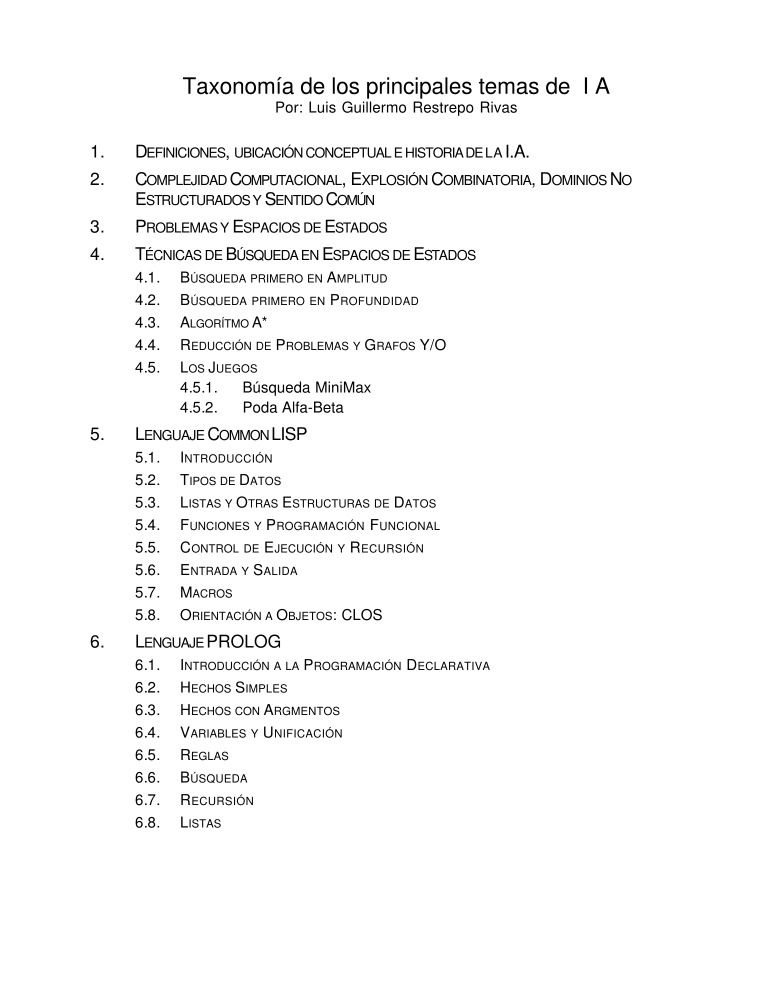 Imágen de pdf TExonomía de los principales temas de IA