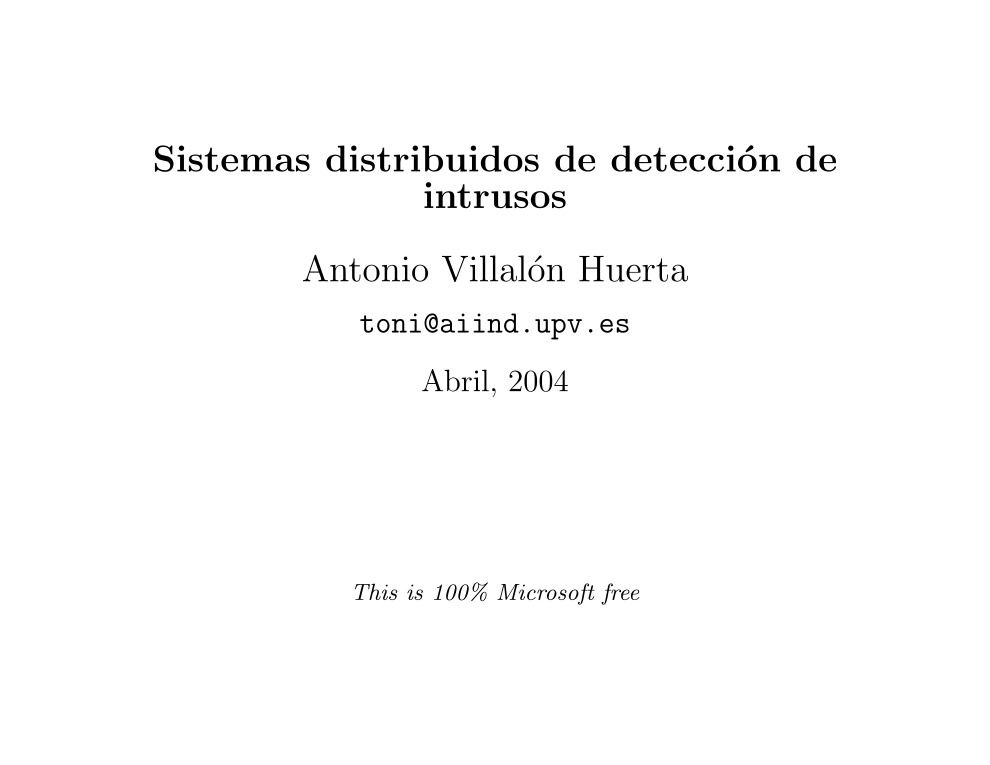 Imágen de pdf sistemas distribuidos de detección de intrusos