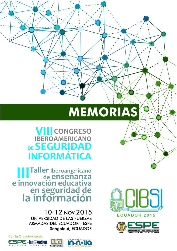 Imágen de pdf Memorias - VIII congreso iberoamericano de seguridad informática