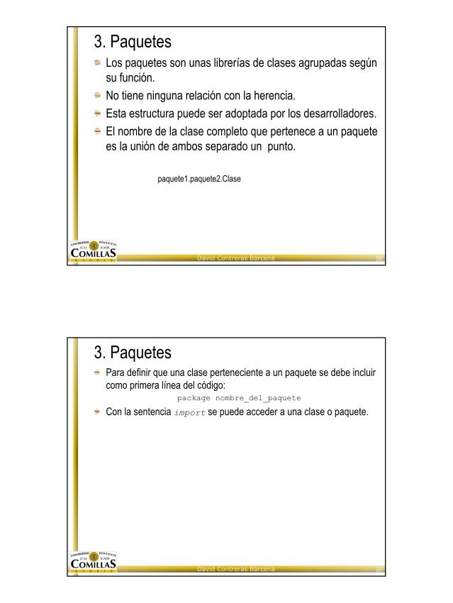 Imágen de pdf Curso De Java 2006-07 - Paquetes