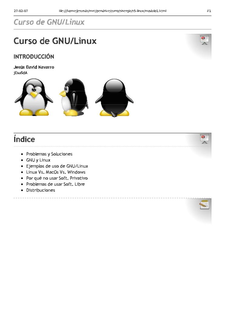 Imágen de pdf Introducción - Curso de GNU/Linux
