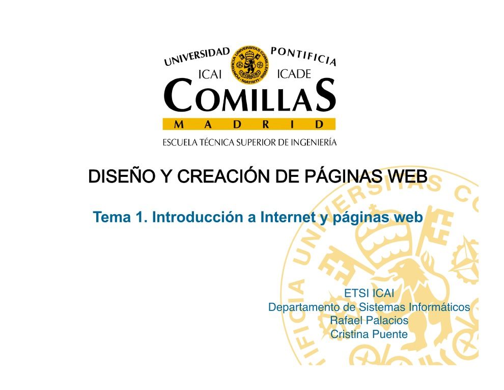 Imágen de pdf Diseño y creación de páginas web: Tema1. Introducción a Internet y páginas web