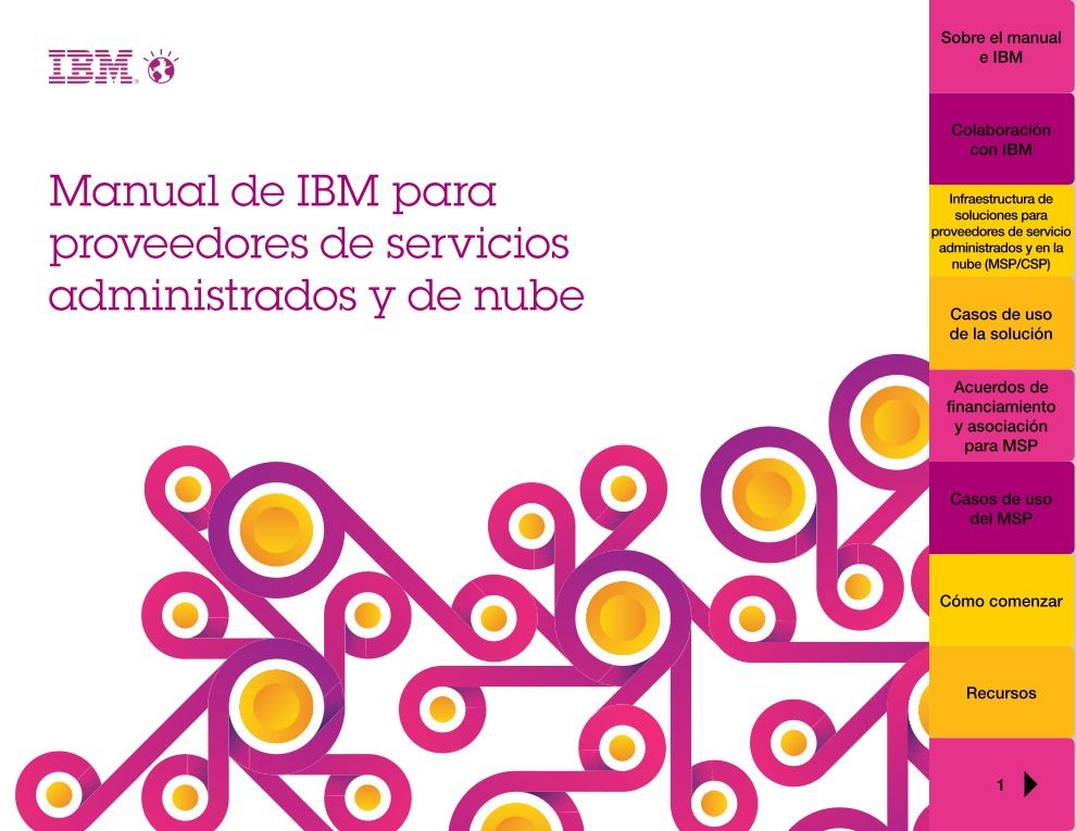 Imágen de pdf Manual de IBM para proveedores de servicios adminstrados y de nube