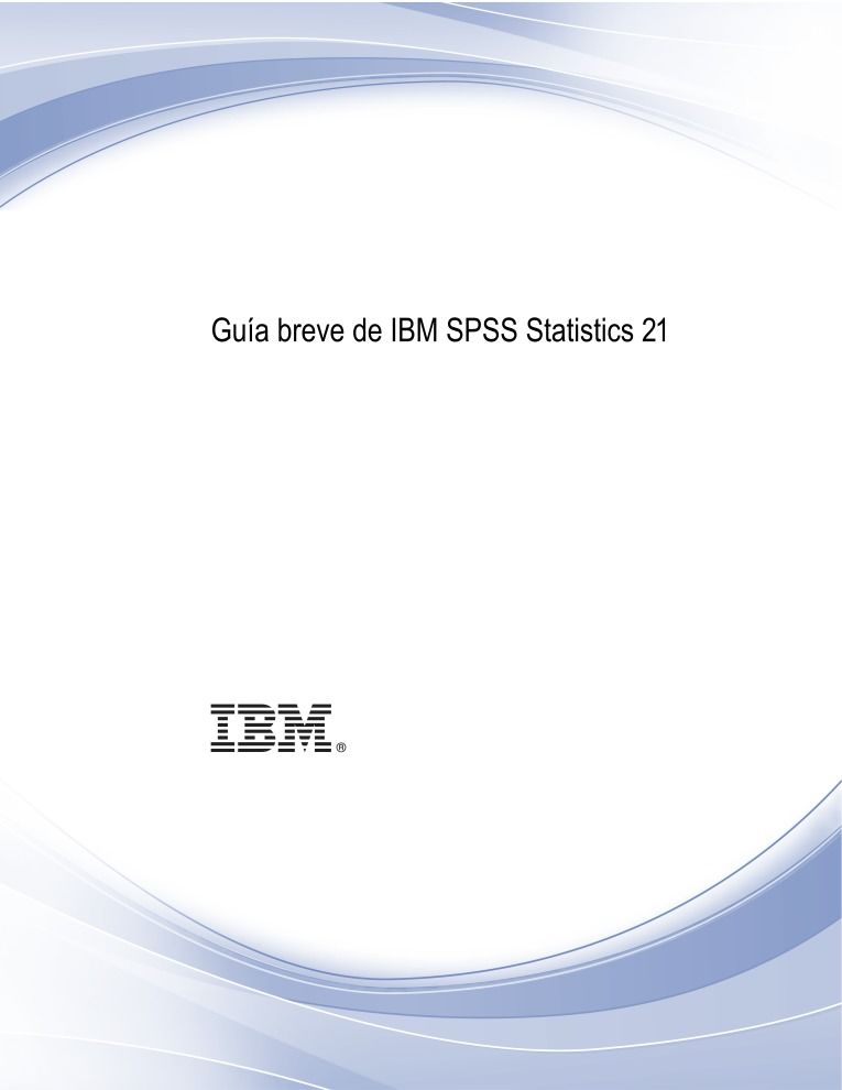 Imágen de pdf Guía breve de IBM SPSS Statistics 21