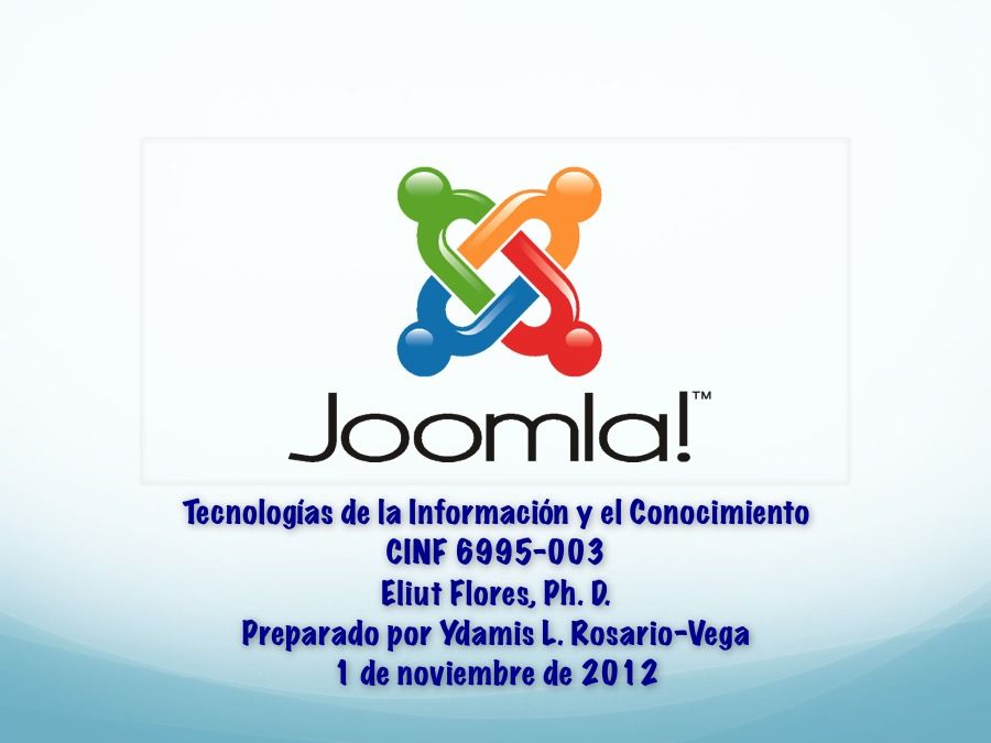 Imágen de pdf Joomla ydamis rosario