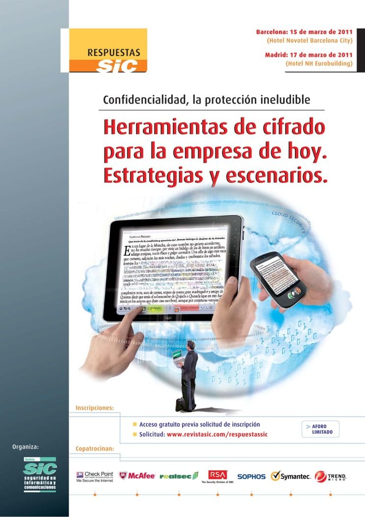 Imágen de pdf Herramientas de cifrado para la empresa de hoy. Estrategias y escenarios.