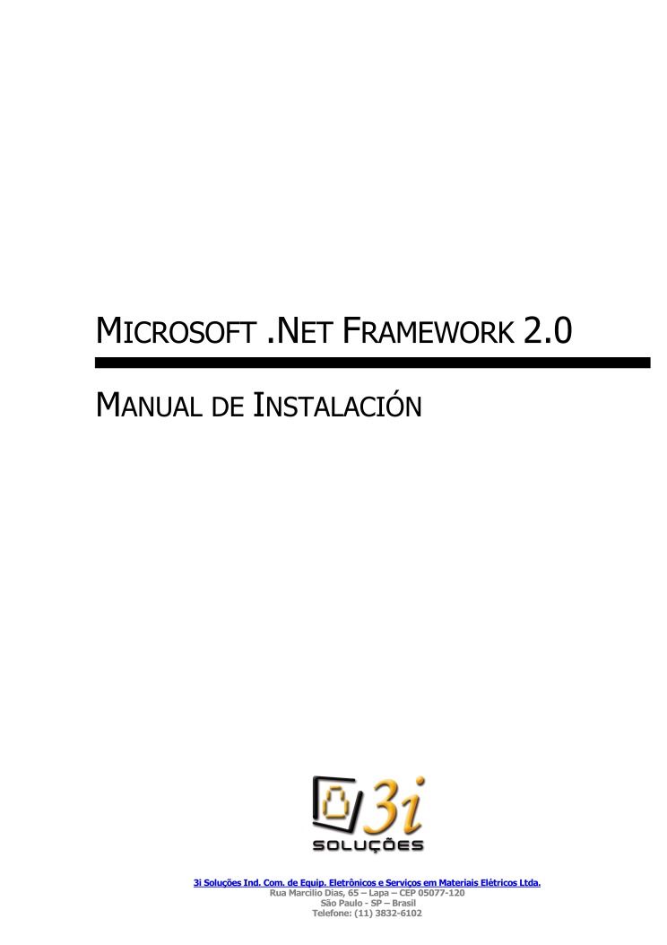 Imágen de pdf Net Framework 2.0 - Manual de Instalación