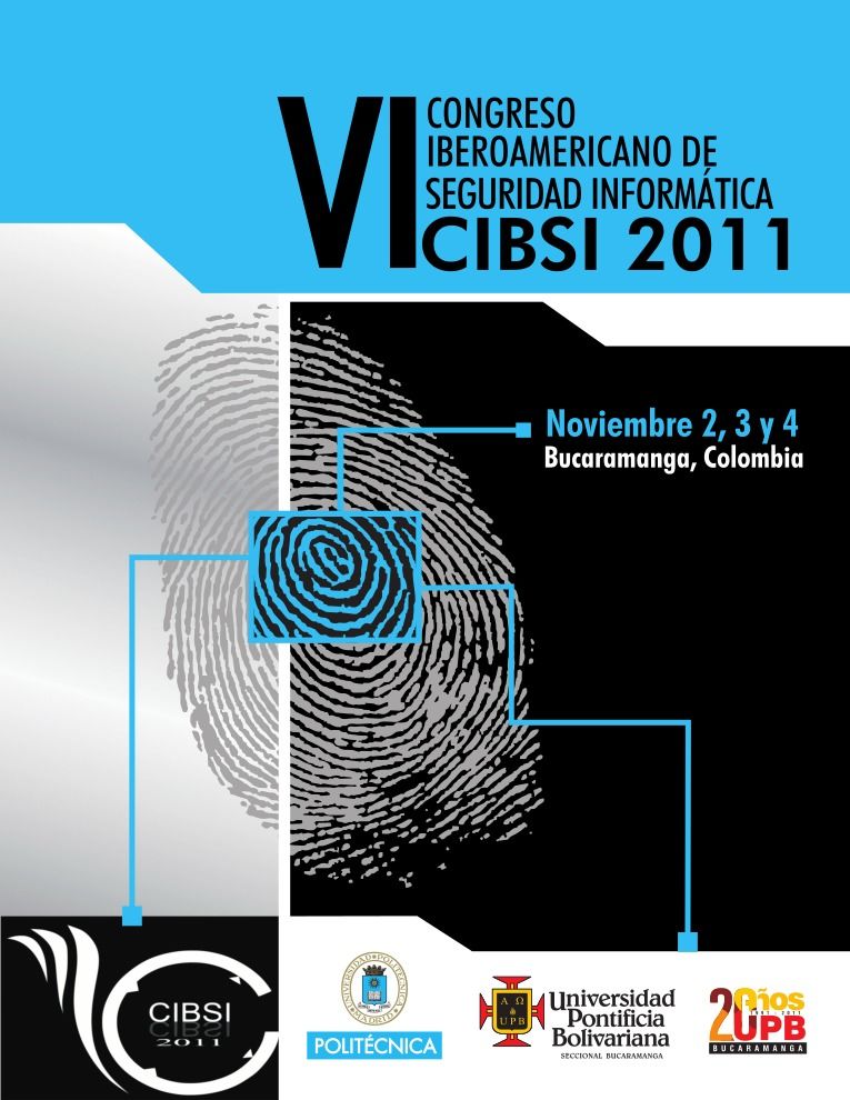 Imágen de pdf VI congreso iberoamericano de seguridad informática CIBSI 2011