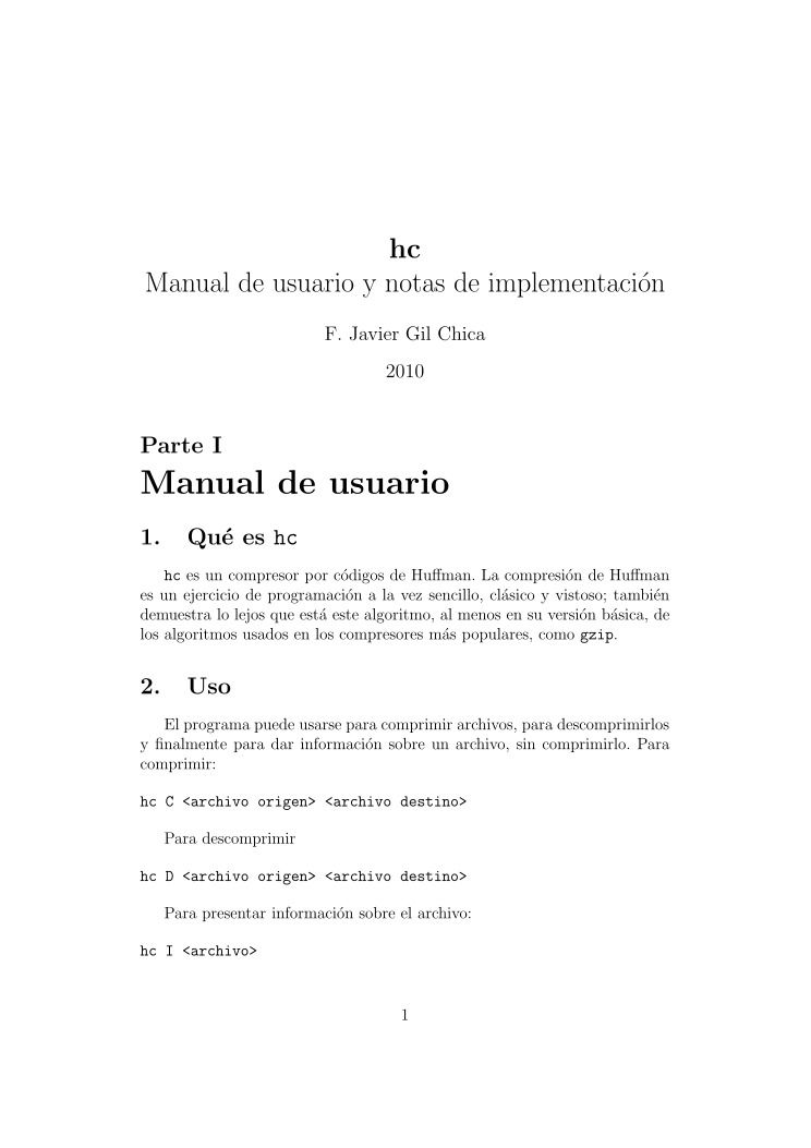 Imágen de pdf logica - hc Manual de usuario y notas de implementación