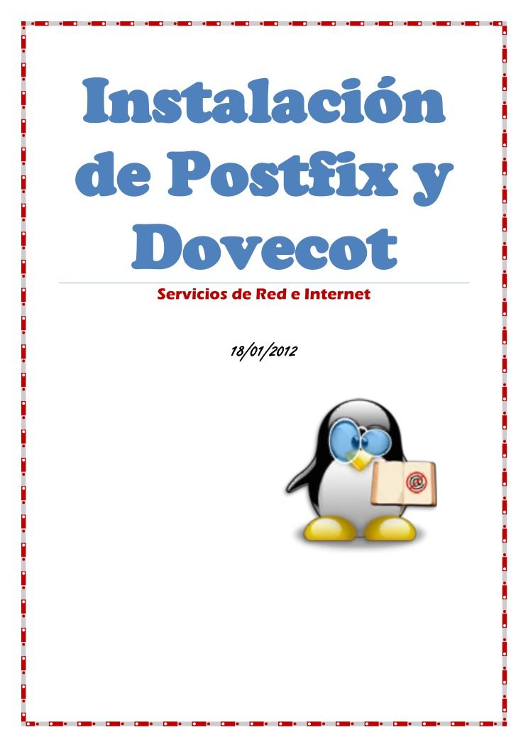 Imágen de pdf Instalación de Postfix y Dovecot