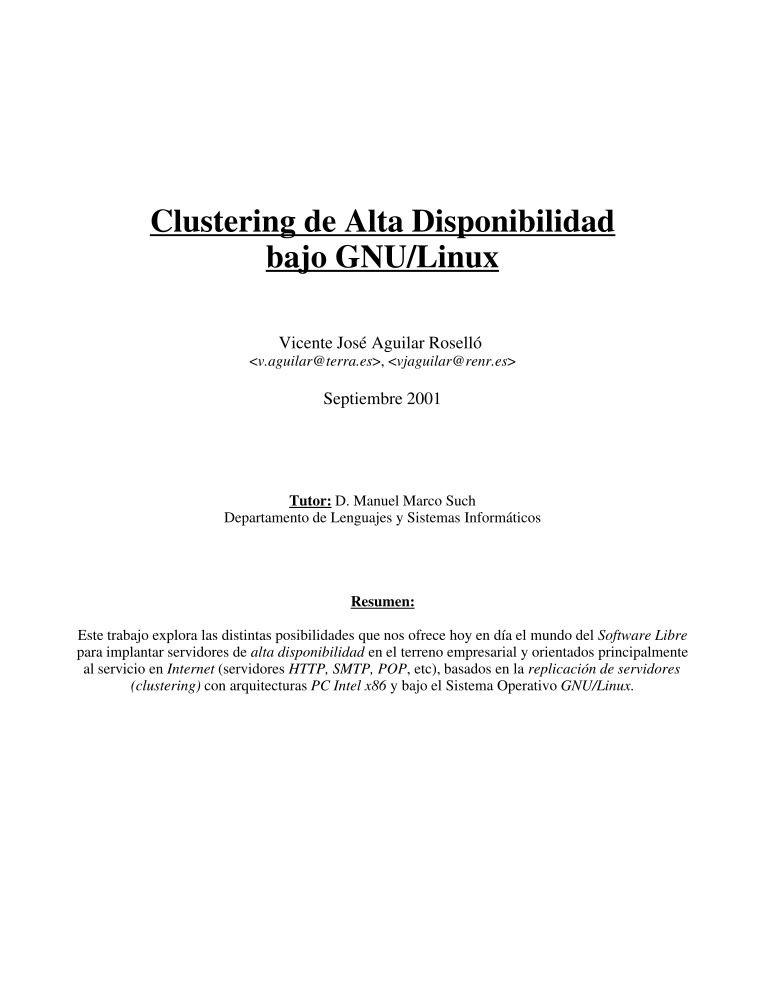Imágen de pdf Clustering de alta disponibilidad bajo GNU/Linux