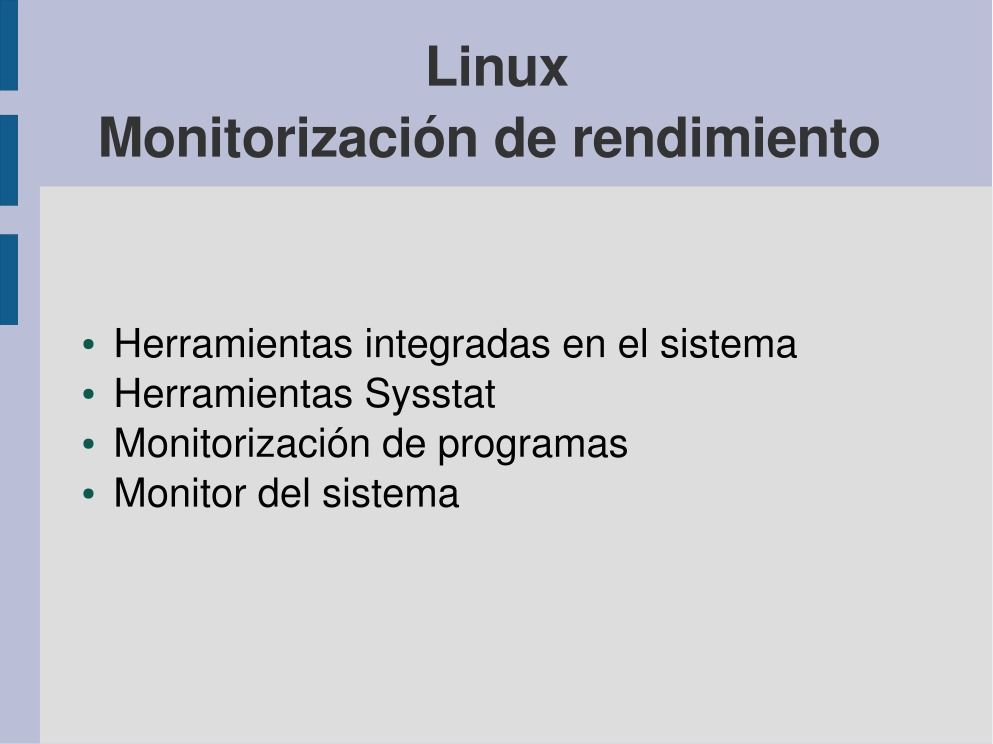 Imágen de pdf Linux - monitorización de rendimiento