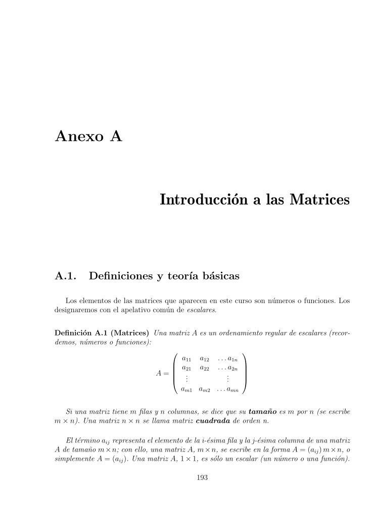 Imágen de pdf Introducción a las matrices