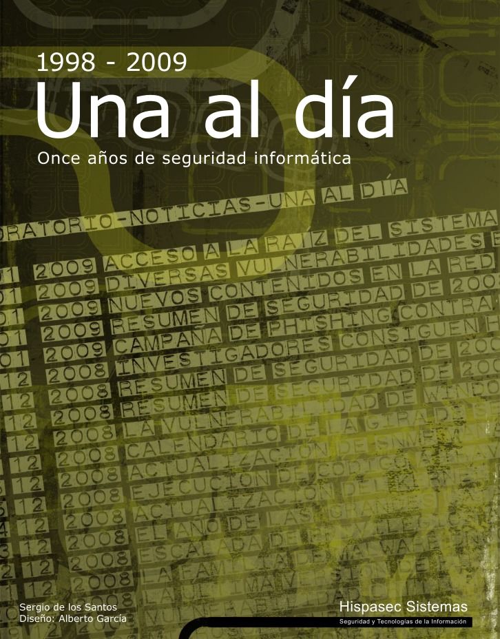 Imágen de pdf 1998 - 2009 Una al día - Once años de seguridad informática