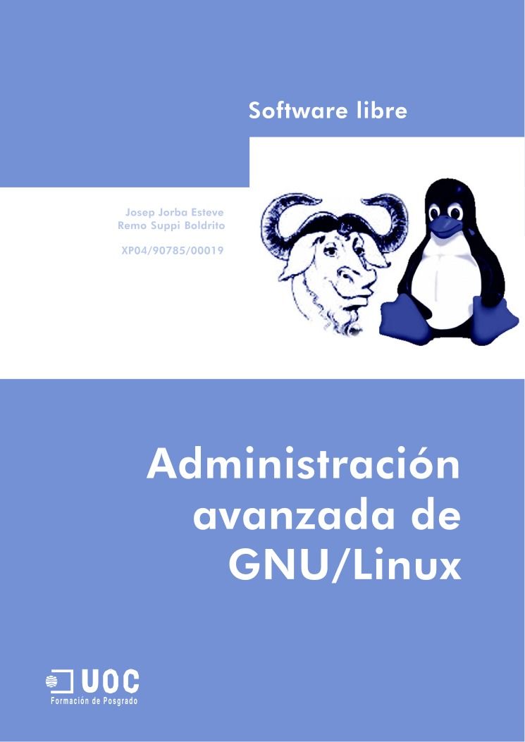 Imágen de pdf Administración avanzada de GNU/Linux