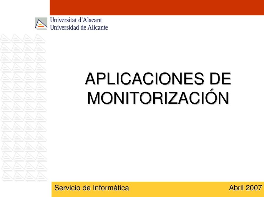Imágen de pdf Aplicaciones de Monitorización