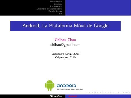 Imágen de pdf Android, La Plataforma Móvil de Google