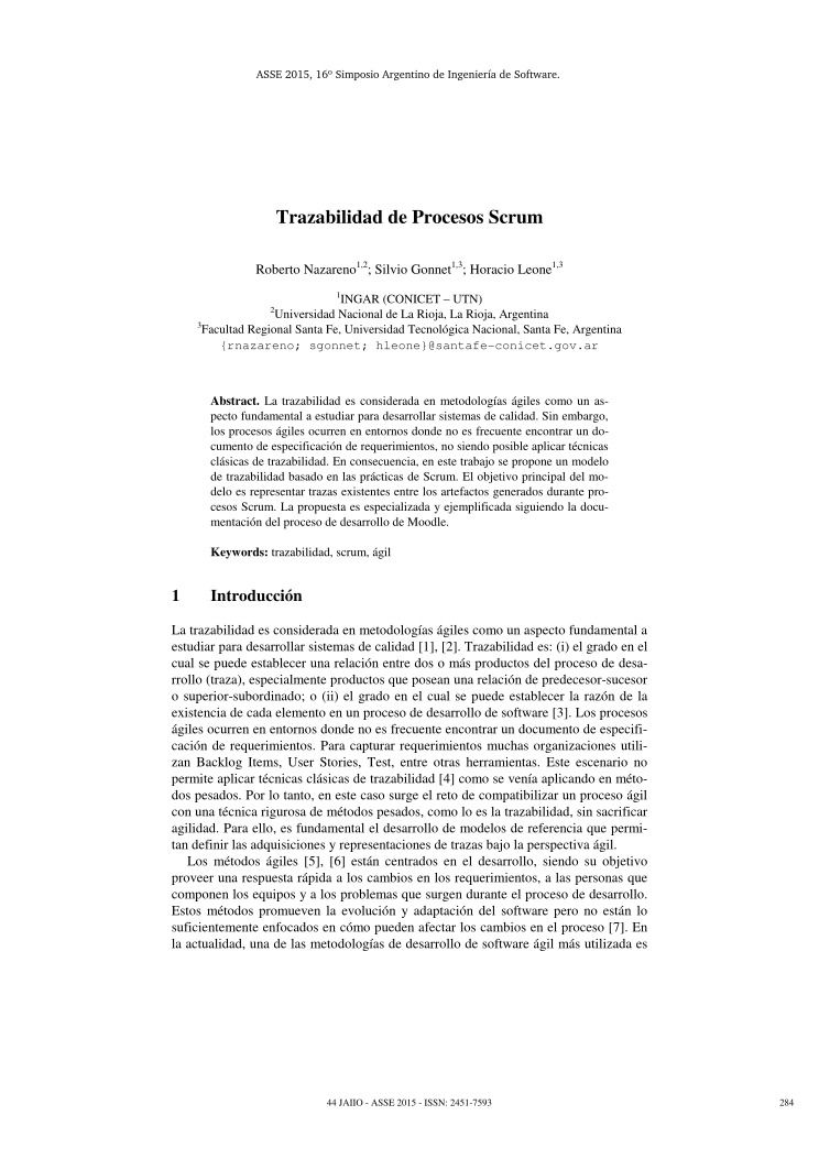 Imágen de pdf Trazabilidad de procesos scrum