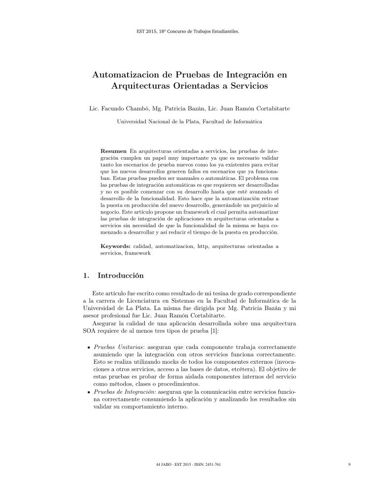 Imágen de pdf Automatizacion de Pruebas de Integración en Arquitecturas Orientadas a Servicios