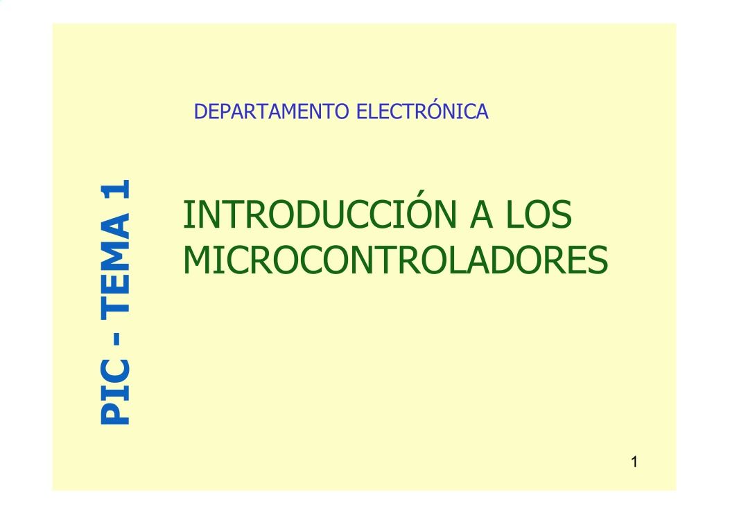 Imágen de pdf Introducción a los microcontroladores