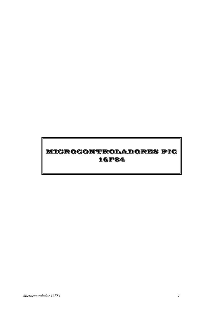 Imágen de pdf MICROCONTROLADORES PIC 16F84