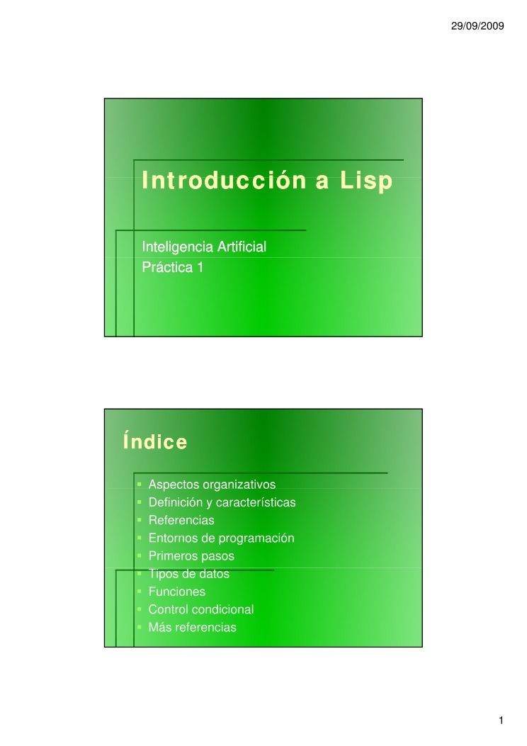 Imágen de pdf Introducción a Lisp [Modo de compatibilidad]