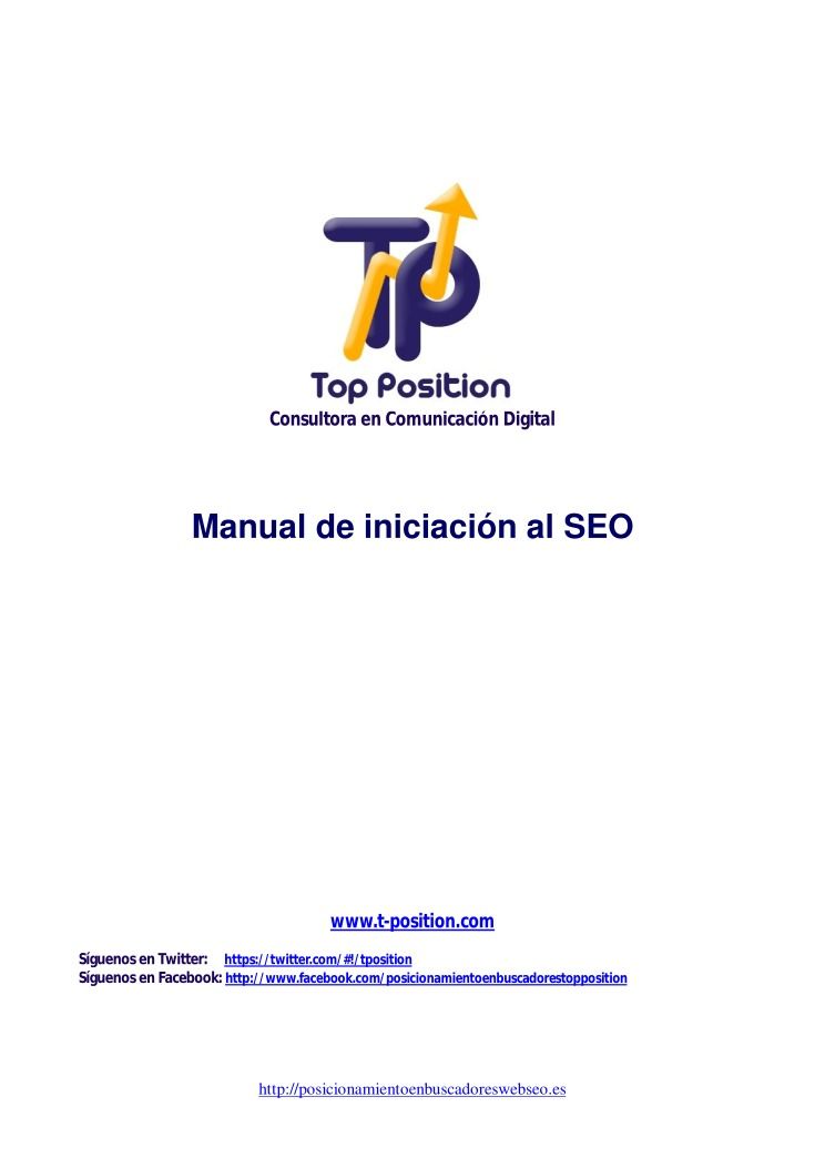 Imágen de pdf Manual de iniciación al SEO