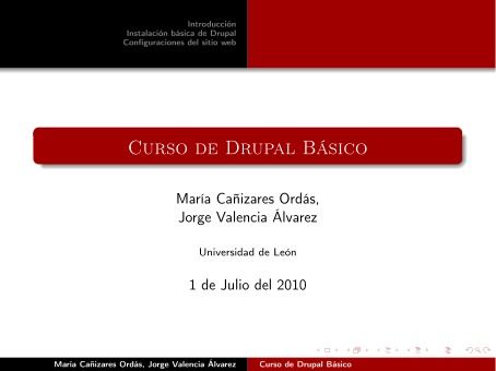 Imágen de pdf Curso de Drupal Básico