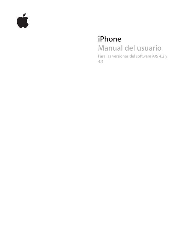 Imágen de pdf iPhone Manual del usuario - Para las versiones del software iOS 4.2 y 4.3