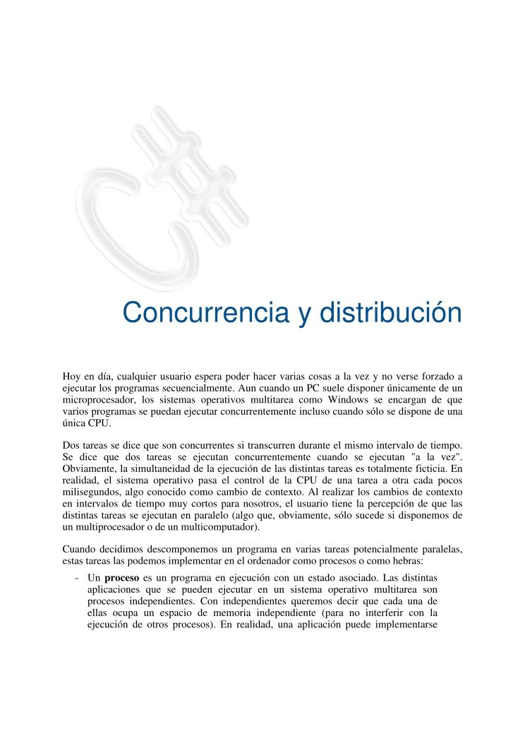 Imágen de pdf C# Concurrencia y distribución