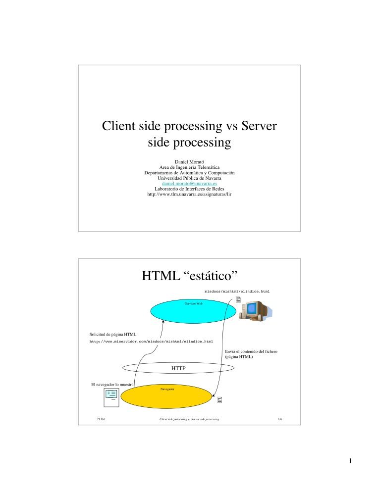Imágen de pdf Client side processing vs Server side processing