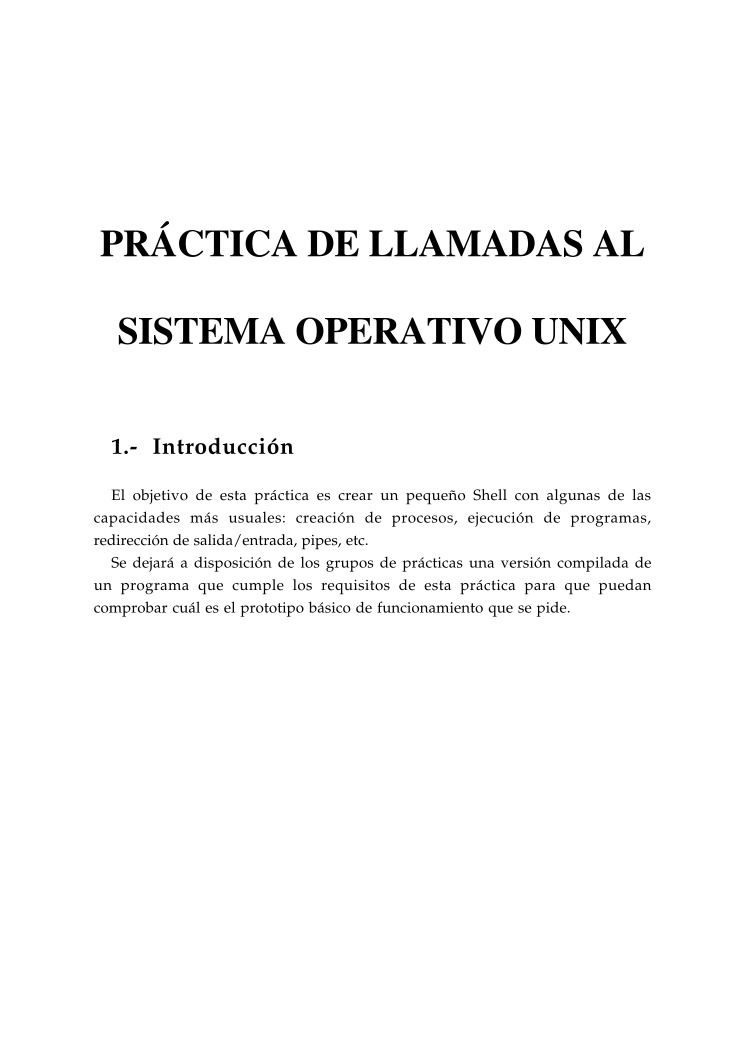 Imágen de pdf PRÁCTICA DE LLAMADAS AL SISTEMA OPERATIVO UNIX