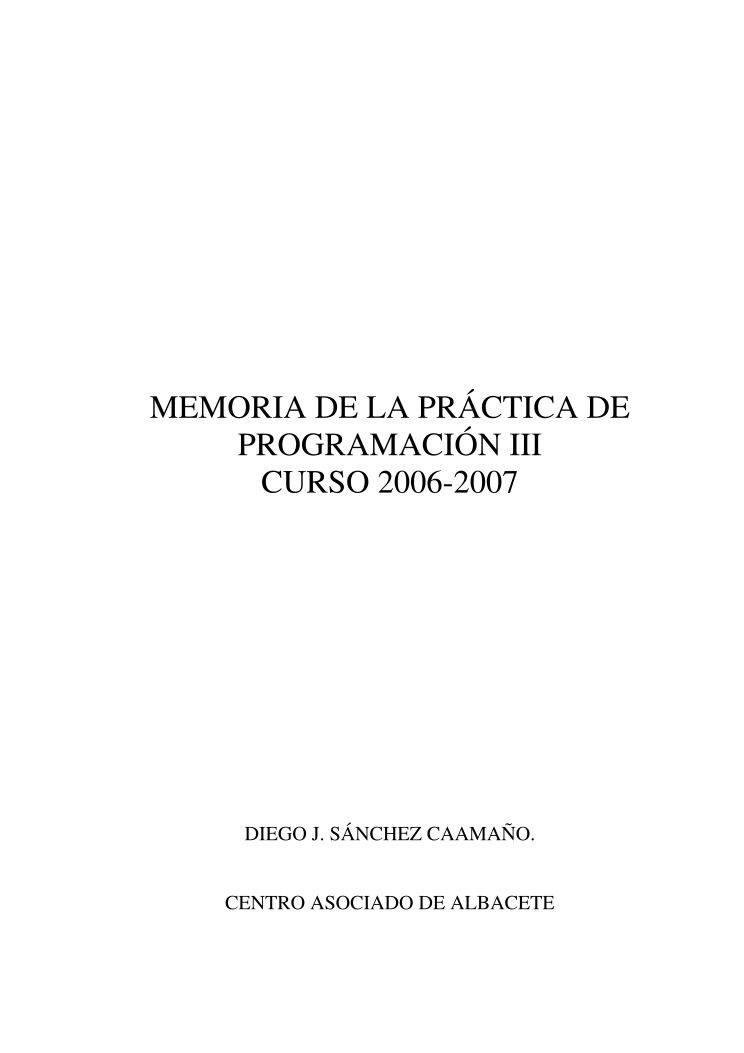 Imágen de pdf MEMORIA DE LA PRCTICA DE PROGRAMACIÓN III