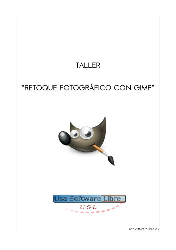 Imágen de pdf TALLER “RETOQUE FOTOGRÁFICO CON GIMP”