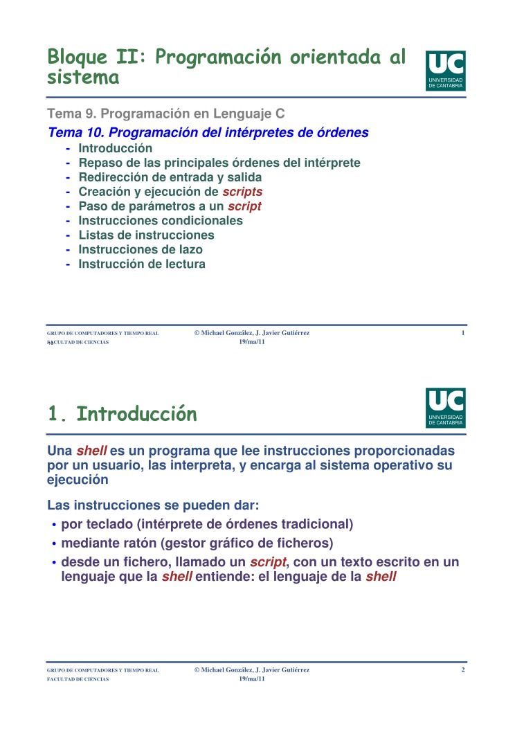 Imágen de pdf Bloque II: Programación orientada al sistema