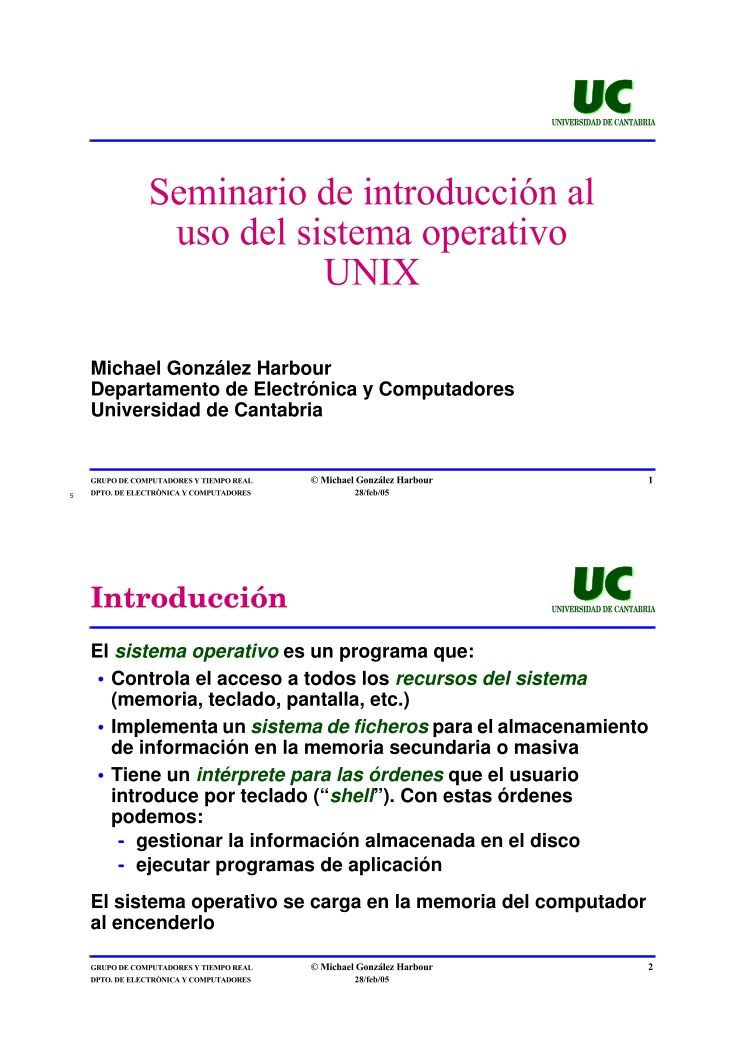 Imágen de pdf Seminario de introducción al uso del sistema operativo UNIX