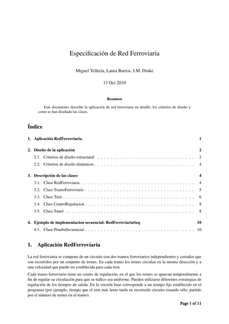 Imágen de pdf Especificación de Red Ferroviaria