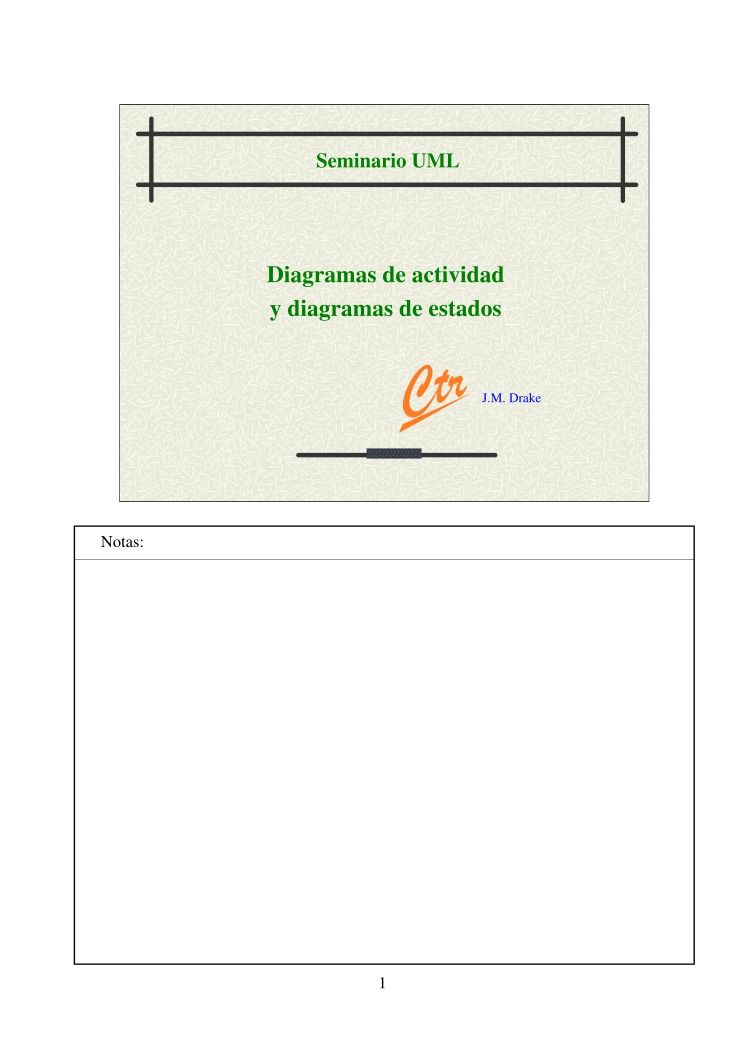 Imágen de pdf Seminario UML - Diagramas de actividad y diagramas de estados
