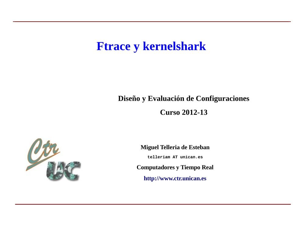 Imágen de pdf Ftrace y kernelshark