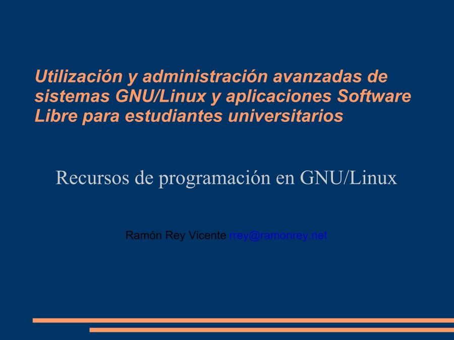 Imágen de pdf Recursos de programación en GNU/Linux