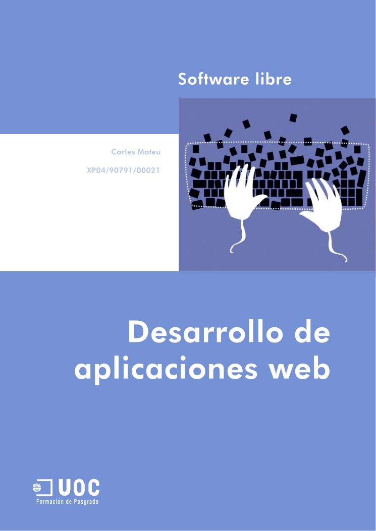 Imágen de pdf Software libre - Desarrollo de aplicaciones web