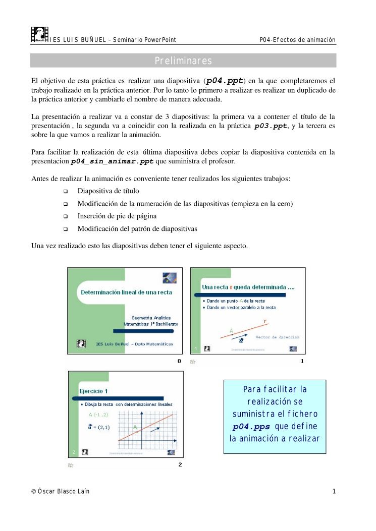 Imágen de pdf Seminario PowerPoint P04-Efectos de animación