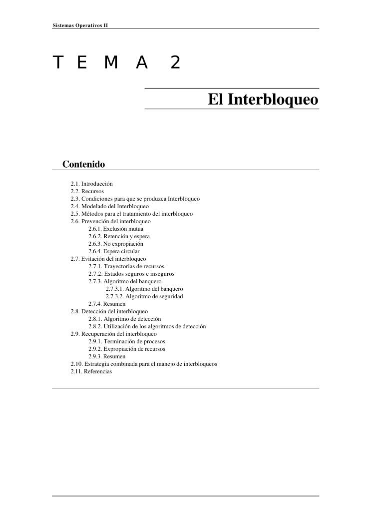 Imágen de pdf Sistemas Operativos II - Tema 2